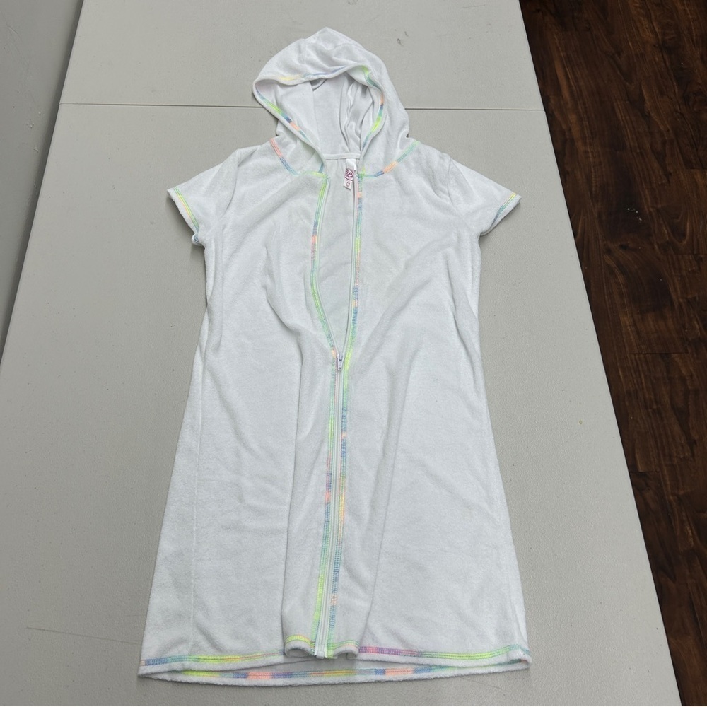 SO Kids Swim Coverup with Rainbow Accents